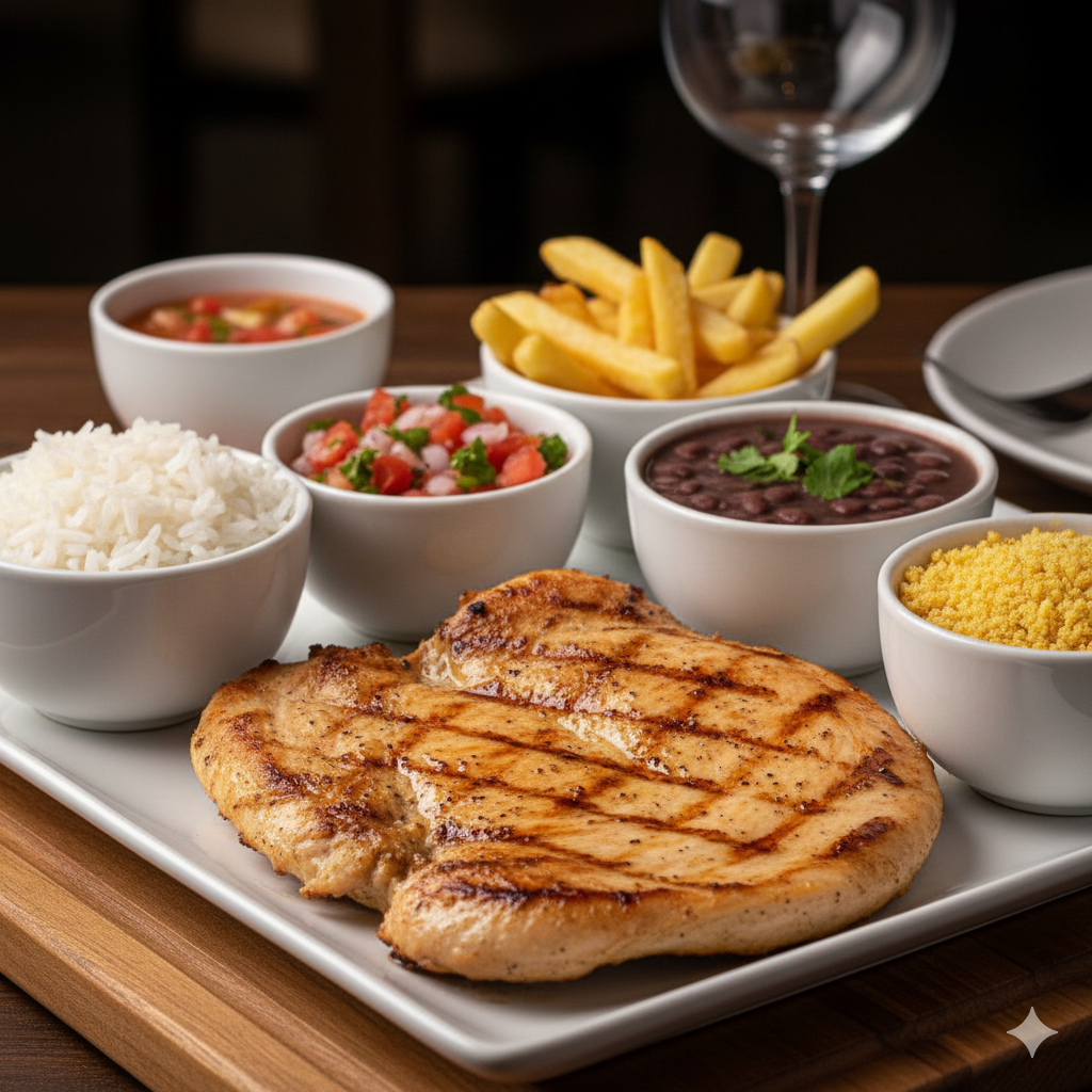 Filé de frango grelhado